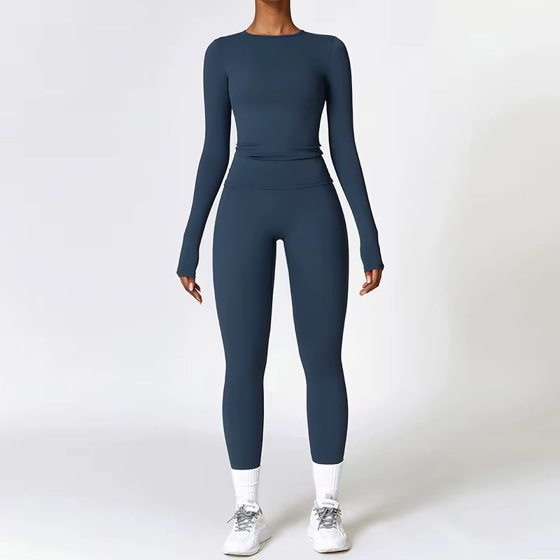 Fitness Yoga Set Gym Sport Suits Sexy Women Sports Wear Girl Clothing Booty Yoga Pants Leggings Bra Top Sportswear