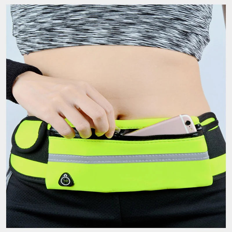 Colorful Waterproof Neoprene Fanny Pack - Ideal for Running and Outdoor Activities