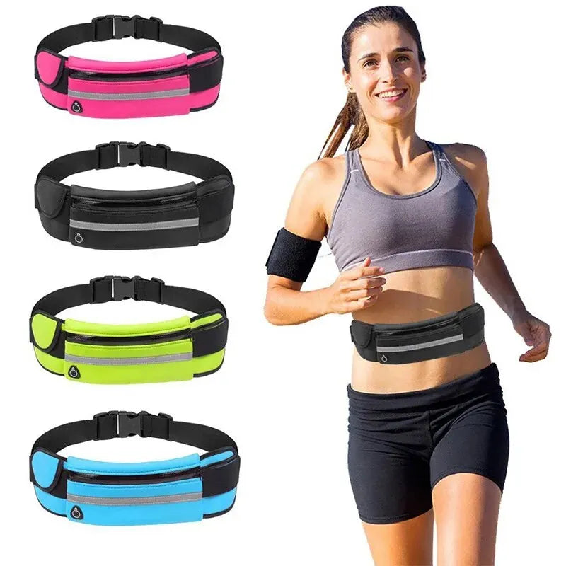 Colorful Waterproof Neoprene Fanny Pack - Ideal for Running and Outdoor Activities